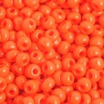 Ponybead (13 grams) Orange 6/0 Opaque