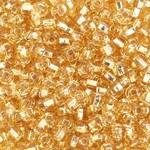 Ponybead (13 grams) Gold 6/0 Silverlined