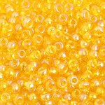 Ponybead (13 grams) Iris Yellow 6/0 Transparent