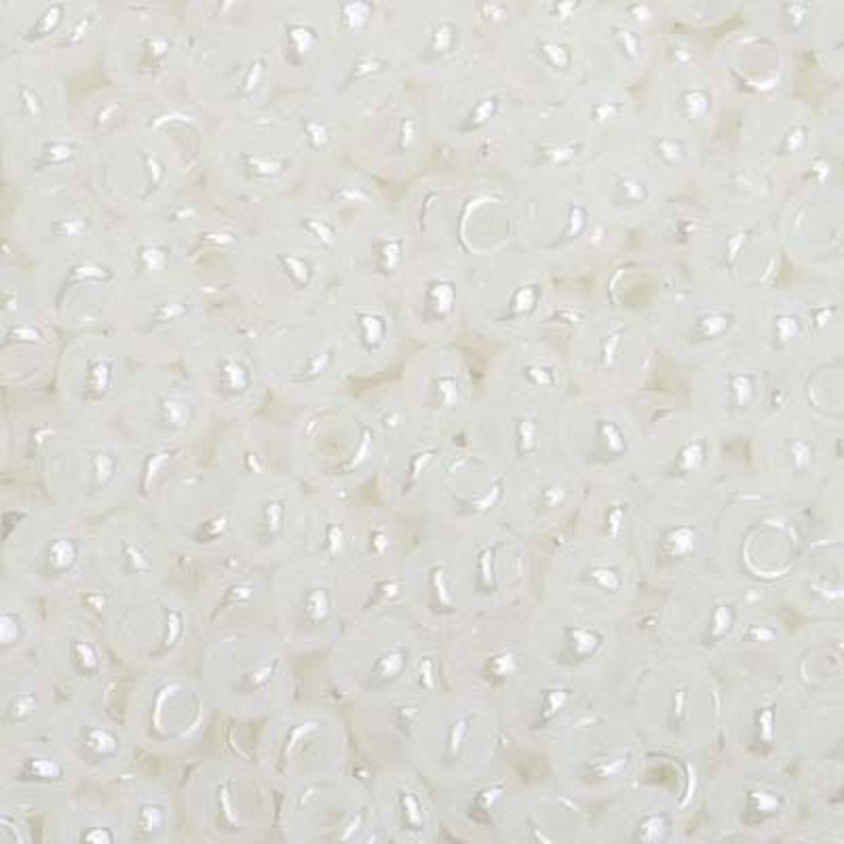 Seedbead (13 grams) Pearl White 8/0 Opaque