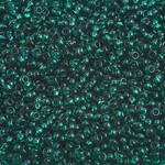 Seedbead (500 grams) Teal Green 10/0 Transparent