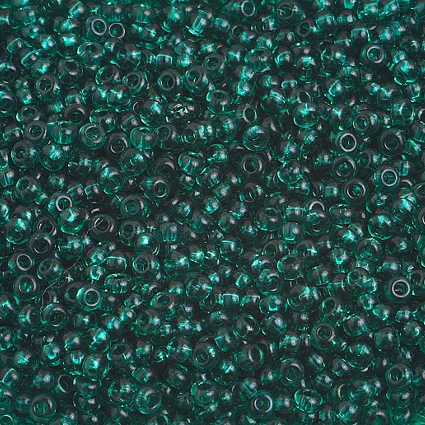 Seedbead (500 grams) Teal Green 10/0 Transparent