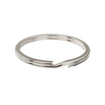 Split Rings 25mm Nickel 100pcs
