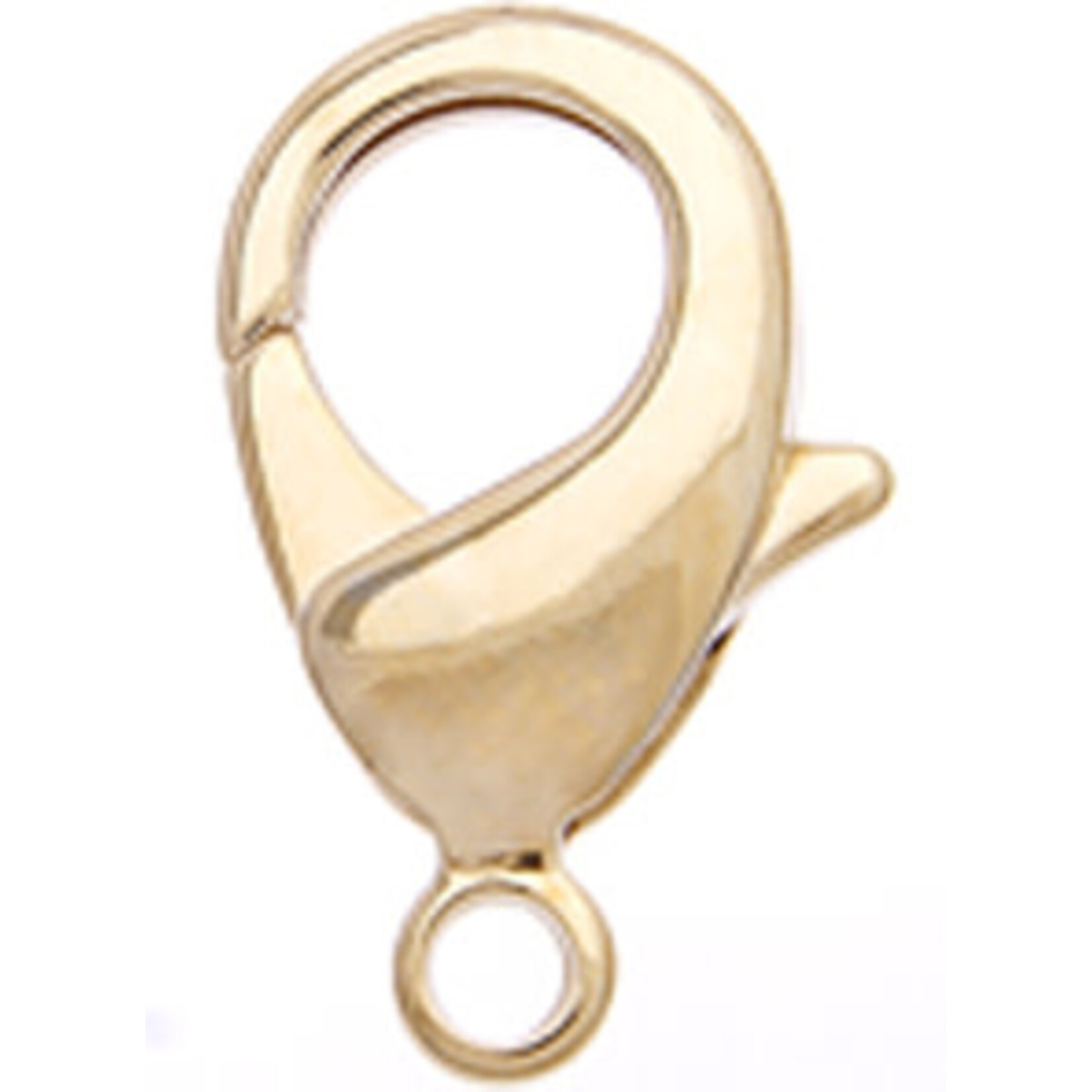Lobster Clasp Hamilton 10mm (50pcs) - Gold