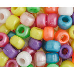 Crowbeads 9mm (60pcs) Multi-Color Pearl