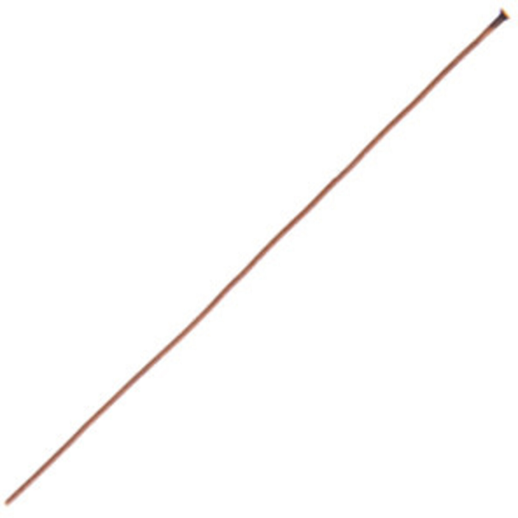 Head Pins (12 pcs) Antique Copper 1.5 Inches 24ga (.020)