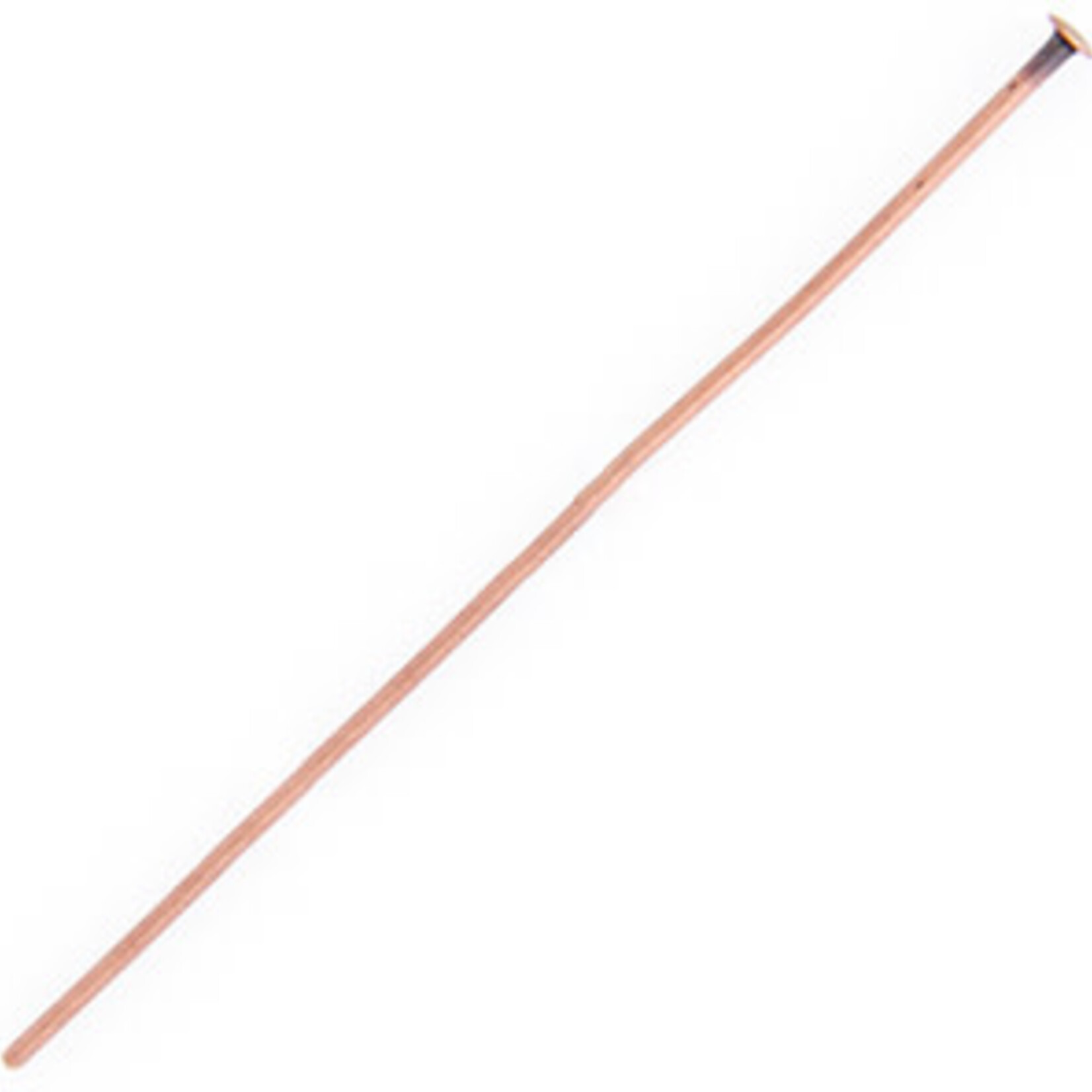 Head Pins (12 pcs) Antique Copper 2 Inches 20ga (.032)