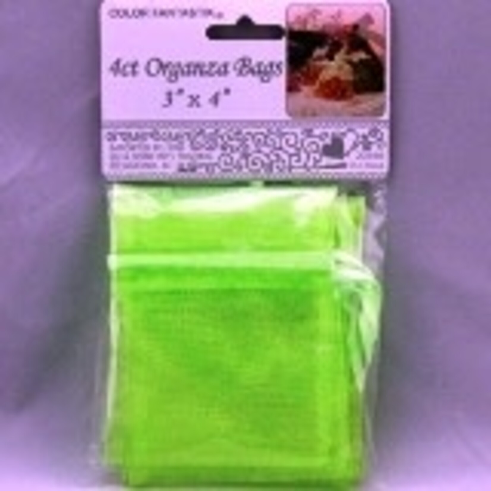 Organza Bags 3x4 Inches (4pcs)