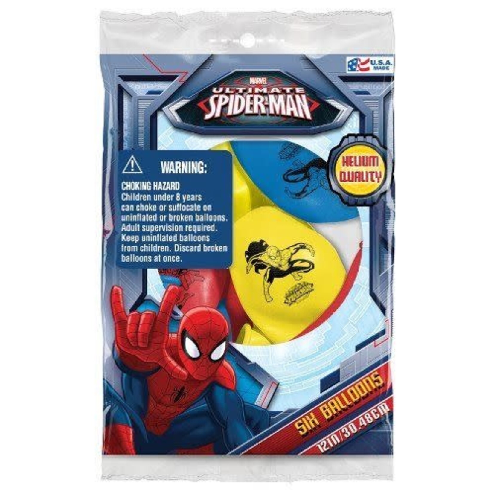 Ultimate Spider-Man Helium Quality Balloon 12 Inches
