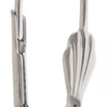 Lever Back Earwire w/Shell Nickle (3 pairs)