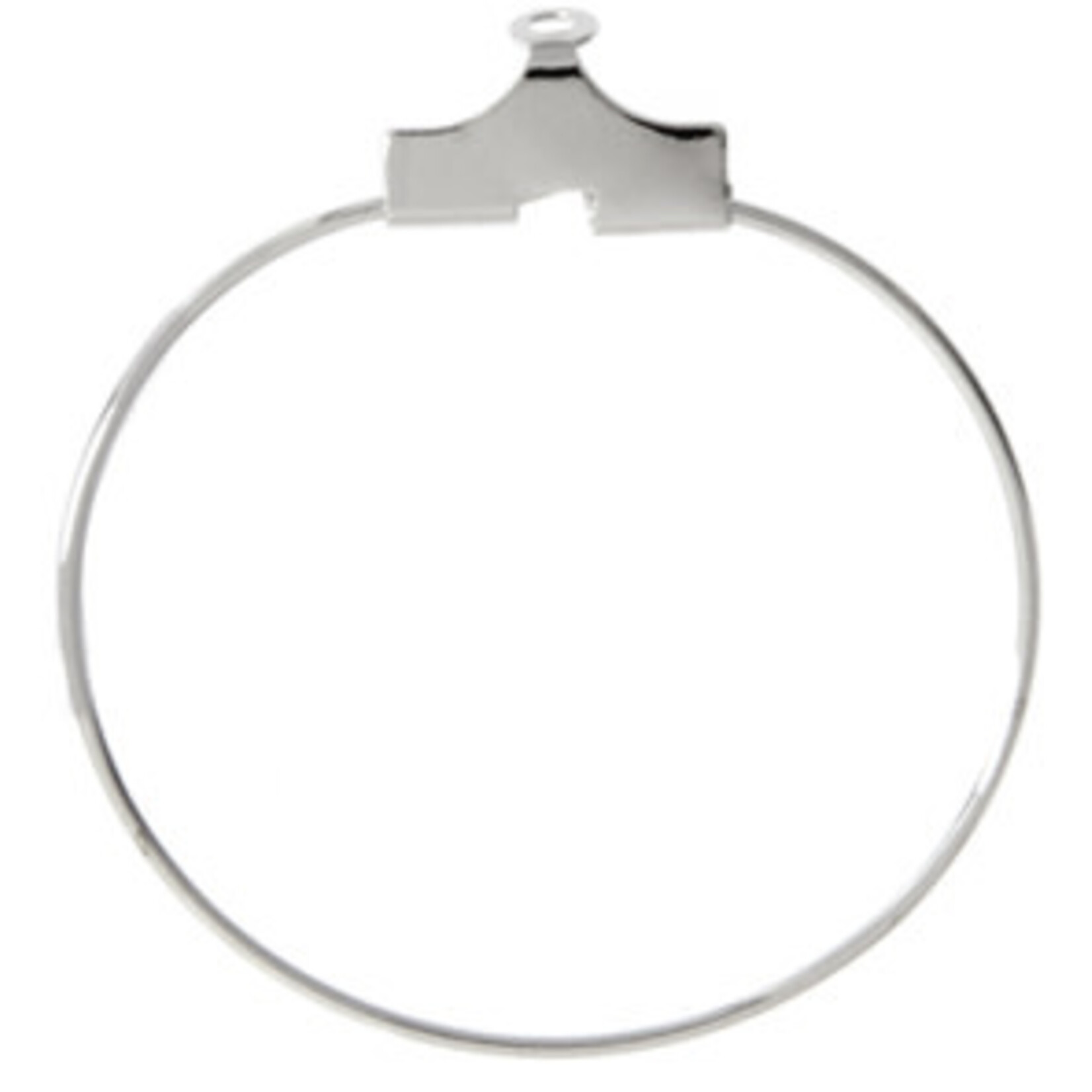 Earhoop  Nickel 25Mm Round (100 Pieces)
