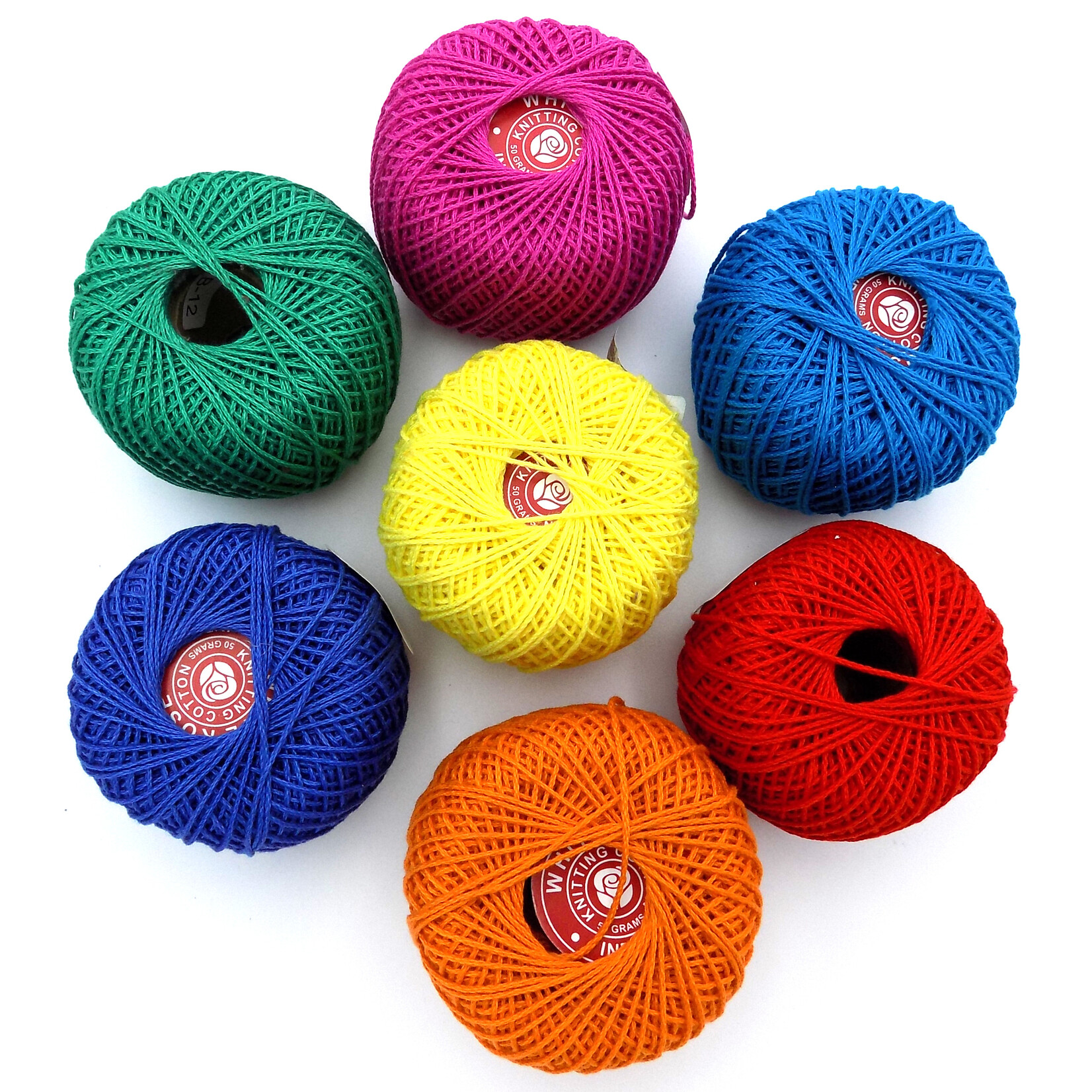 White Rose Crochet Thread 50G