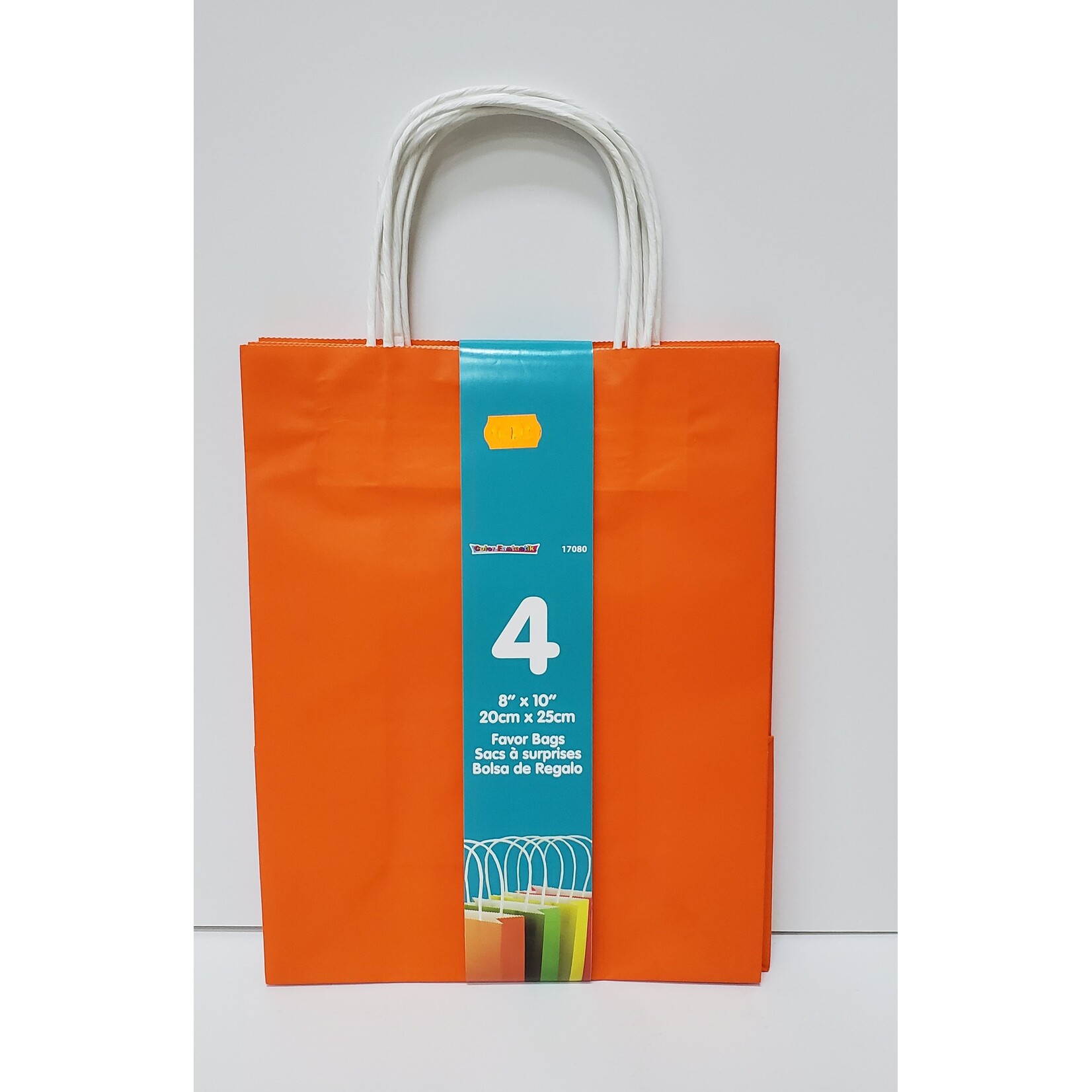 Kraft Favor Bags  4CT (8"x10")