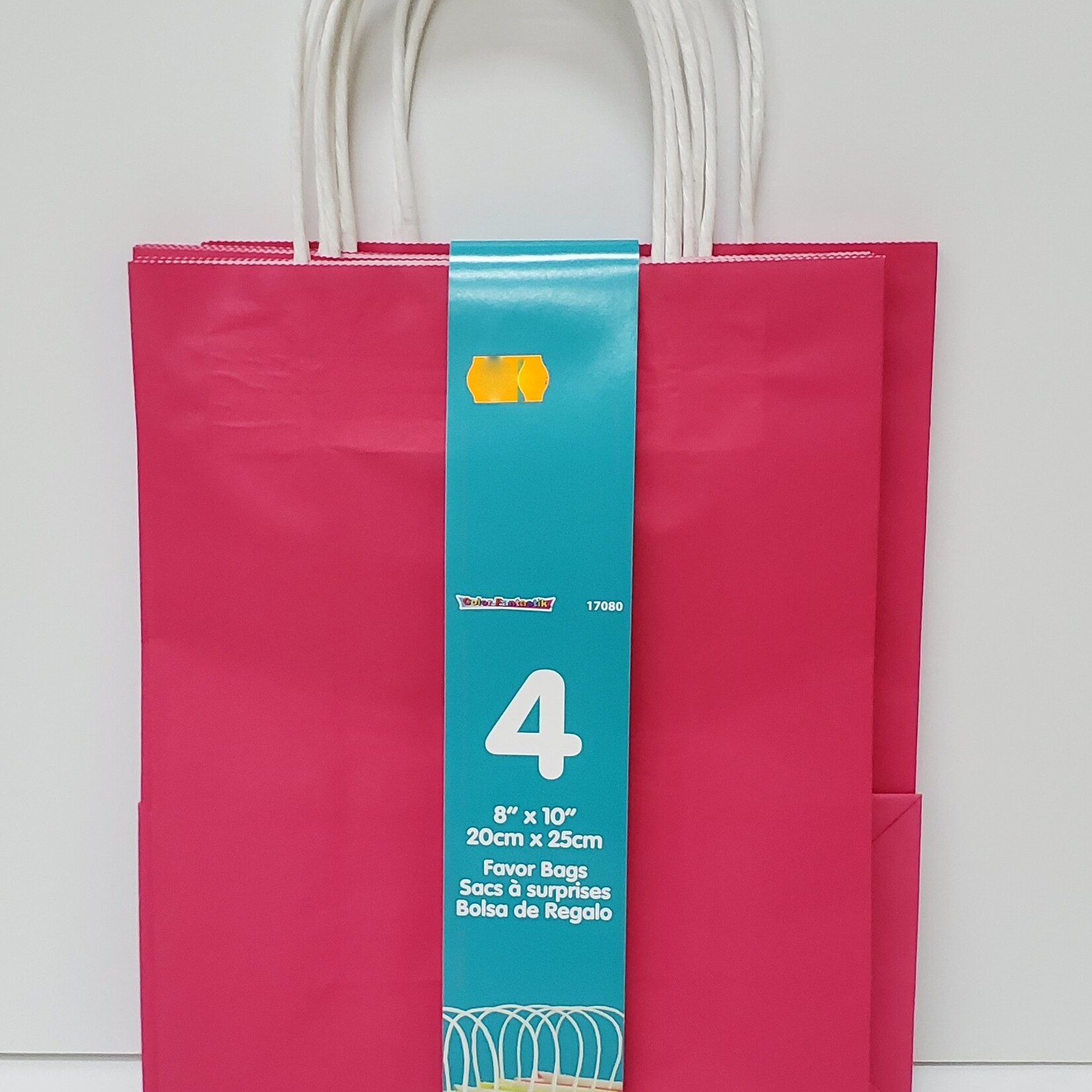 Kraft Favor Bags  4CT (8"x10")