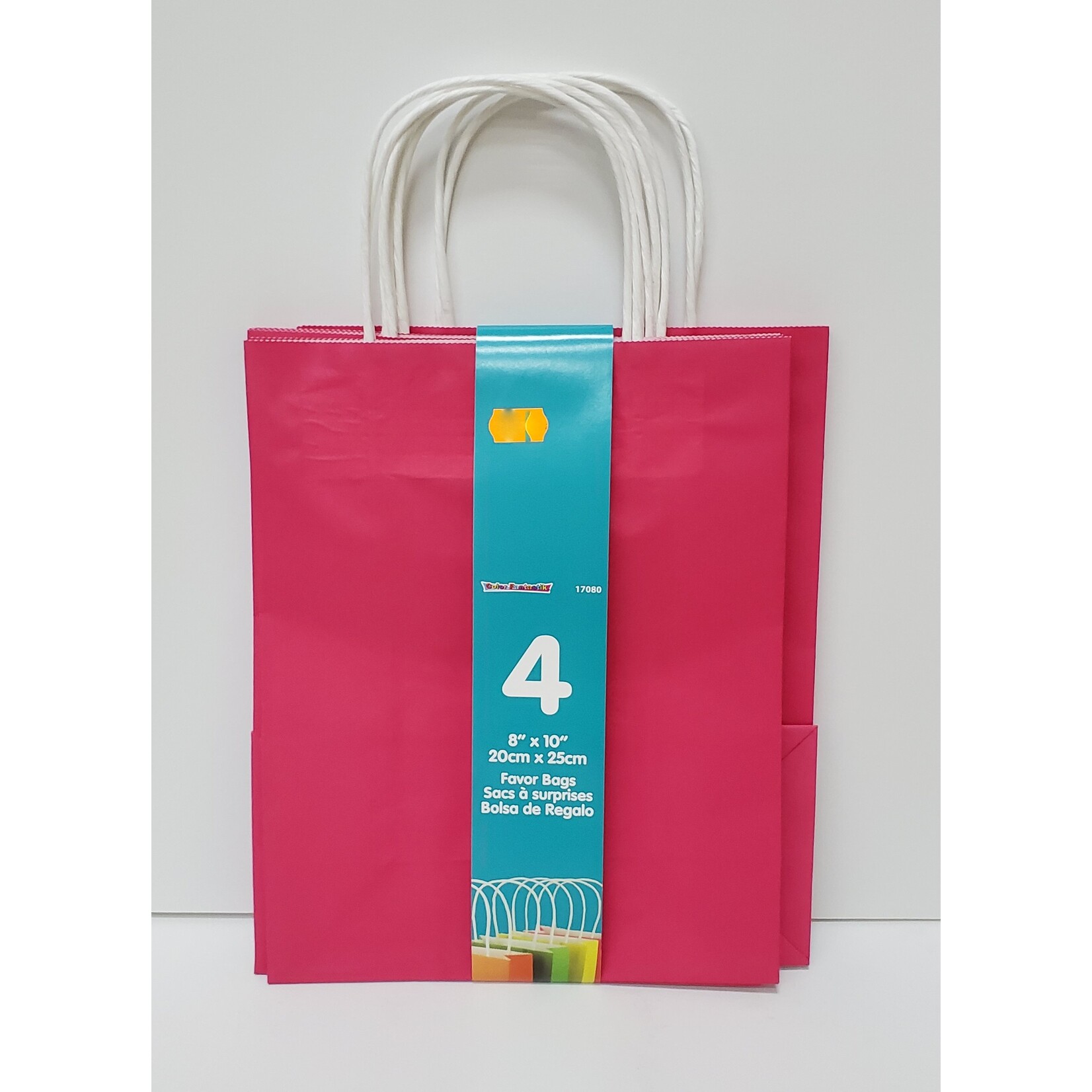 Kraft Favor Bags  4CT (8"x10")