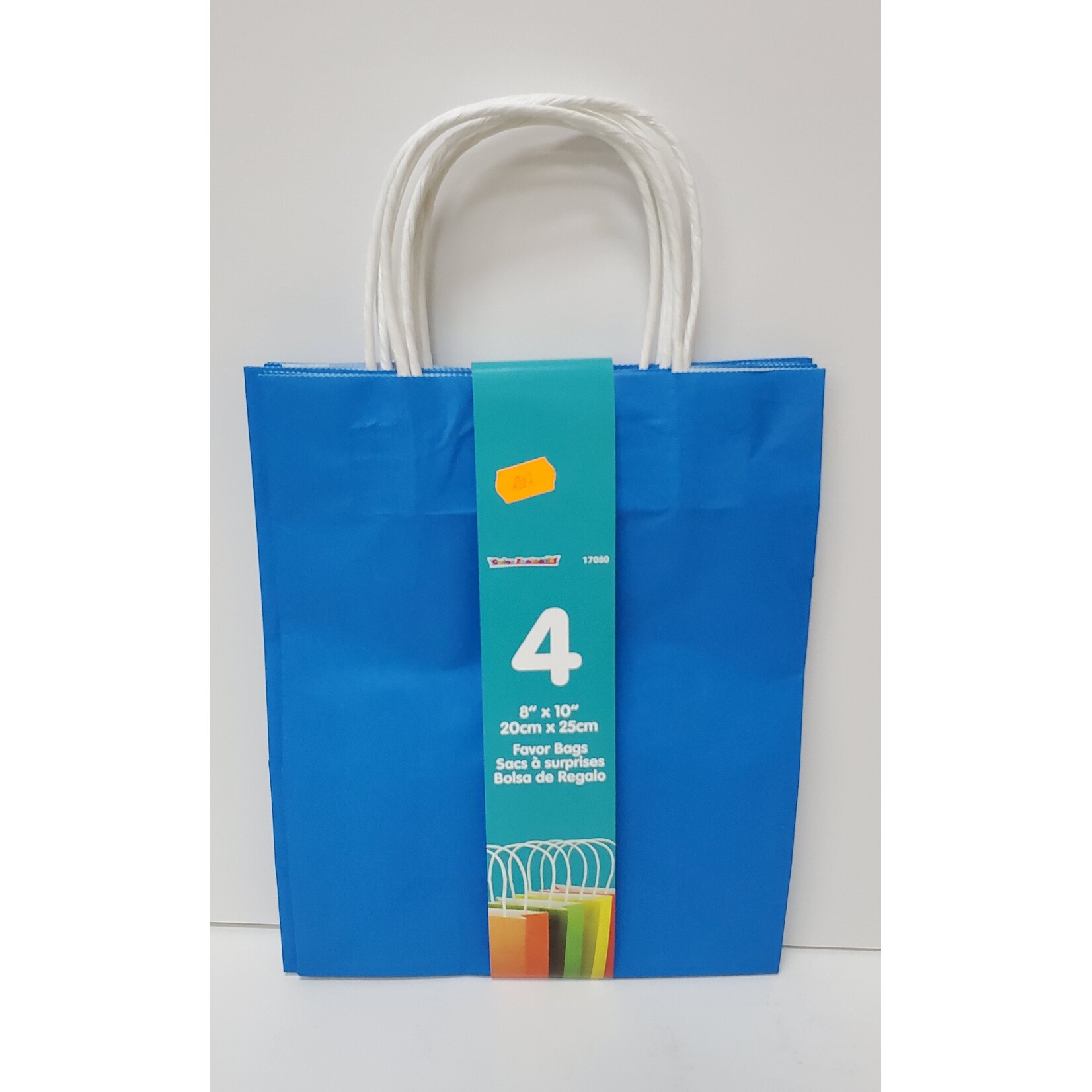 Kraft Favor Bags  4CT (8"x10")