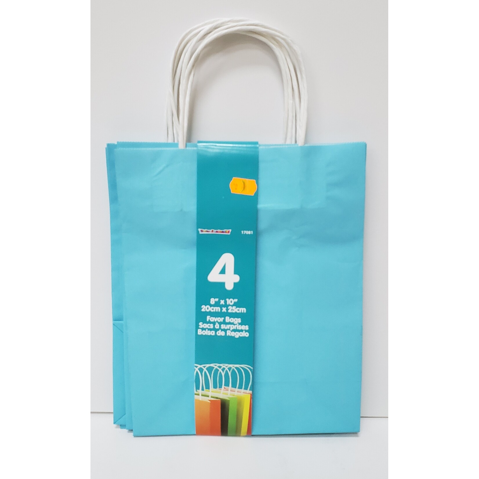 Kraft Favor Bags  4CT (8"x10")