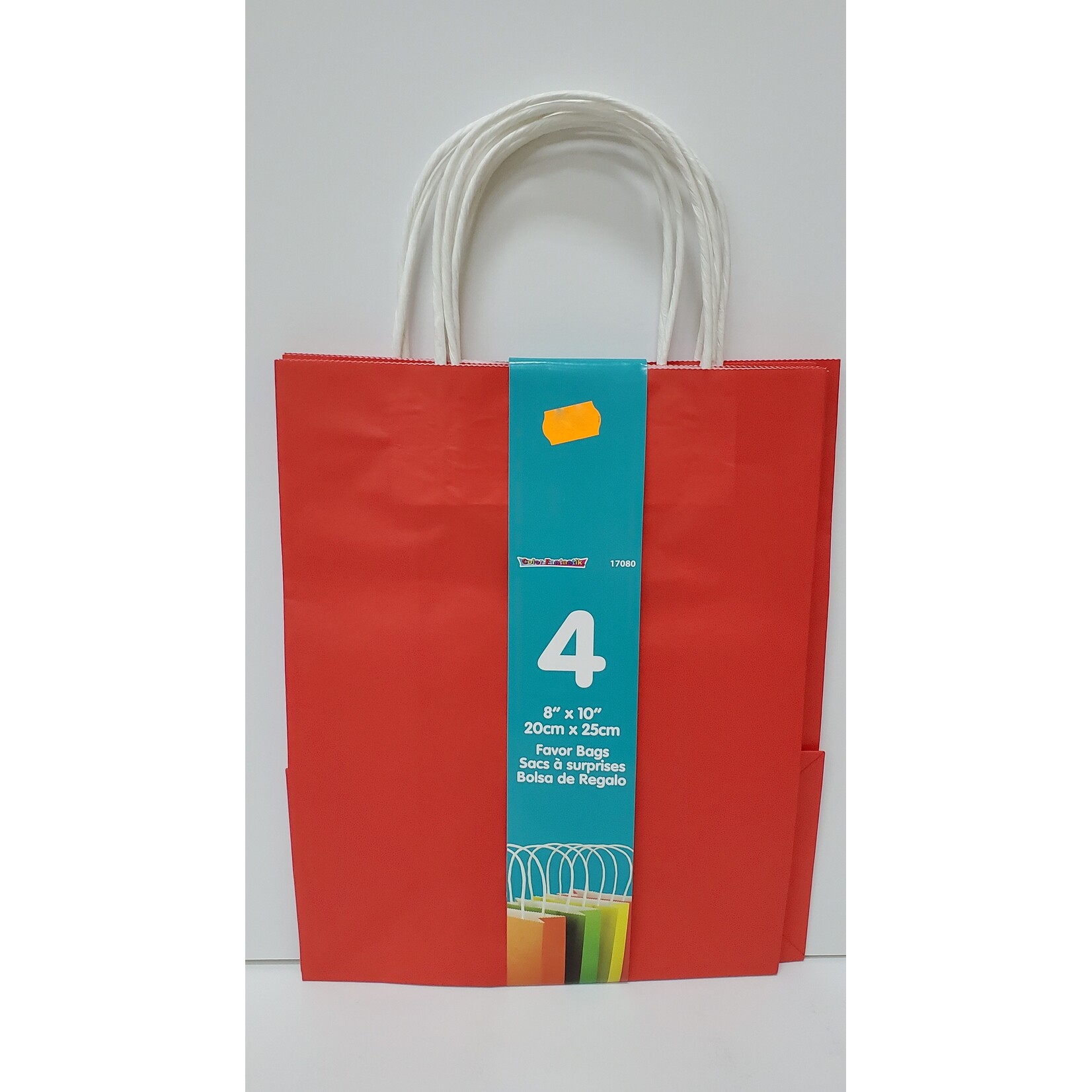 Kraft Favor Bags  4CT (8"x10")