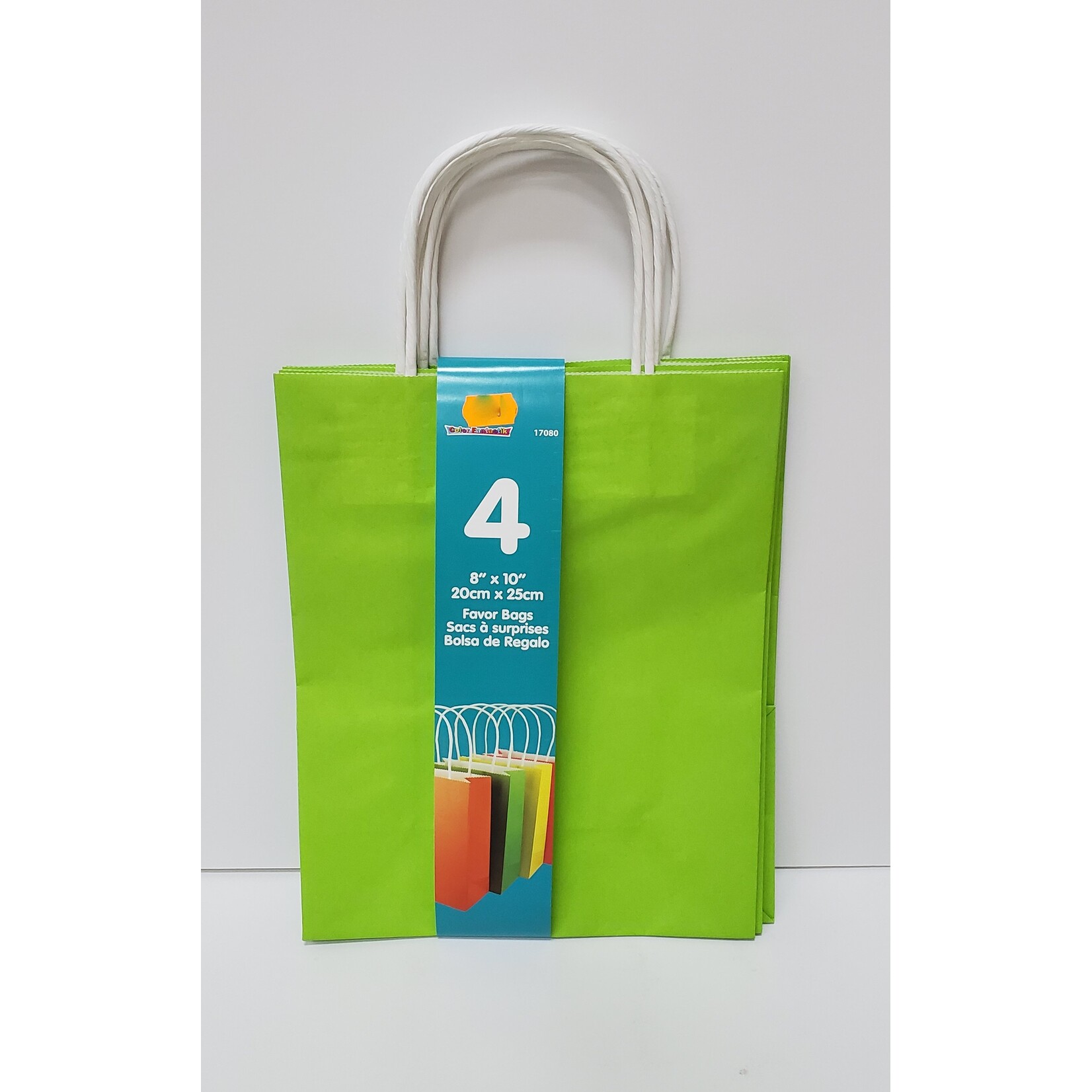 Kraft Favor Bags  4CT (8"x10")