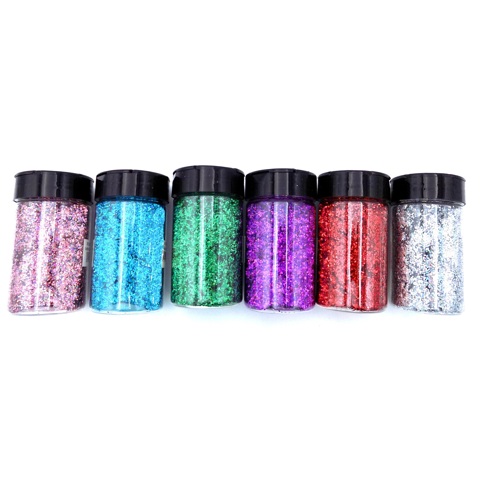 Lazer Glitter Bottles (2mm x 2mm) 80 gram