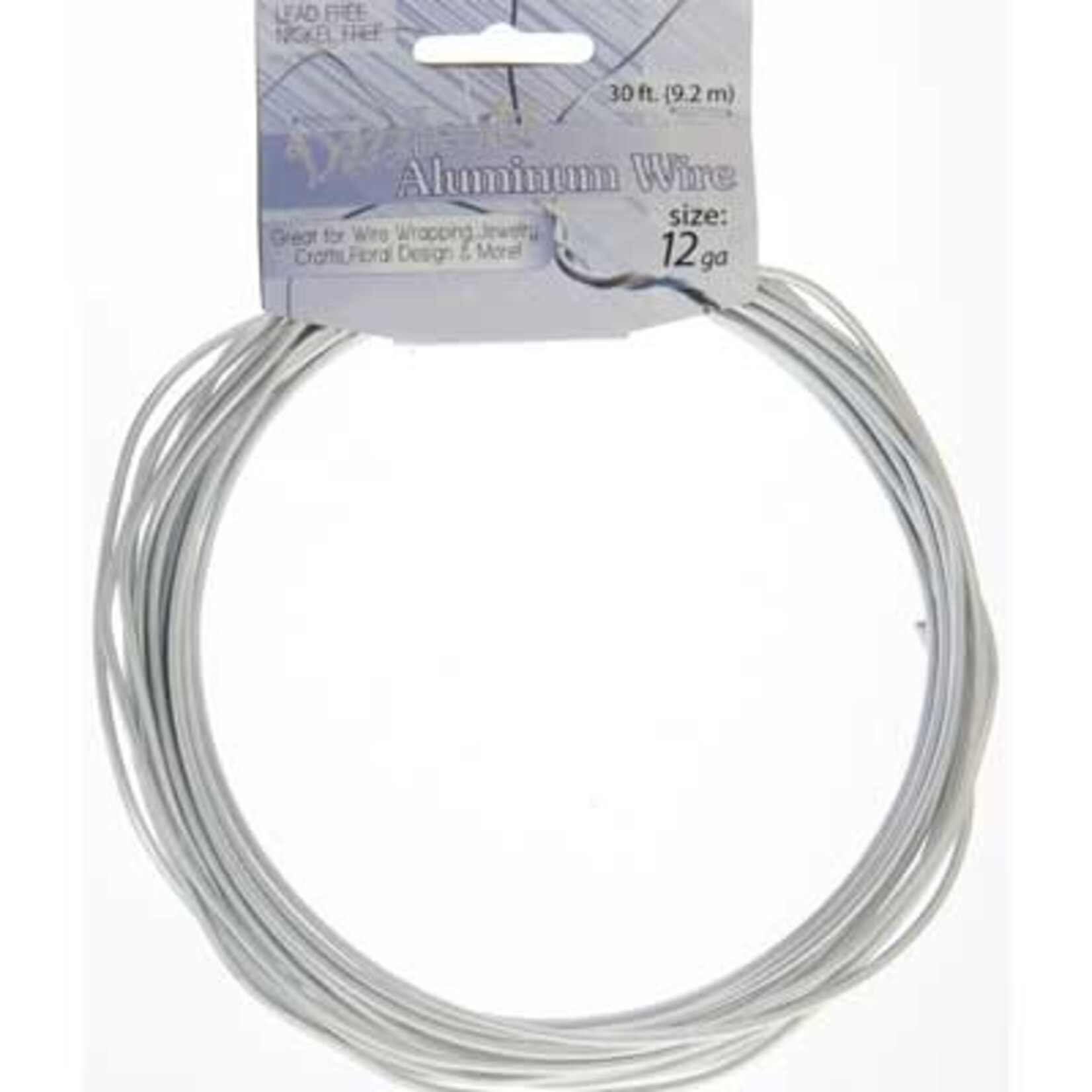 Aluminum Wire 30 Feet (9.2 meters) 12 Guage (2.5mm)