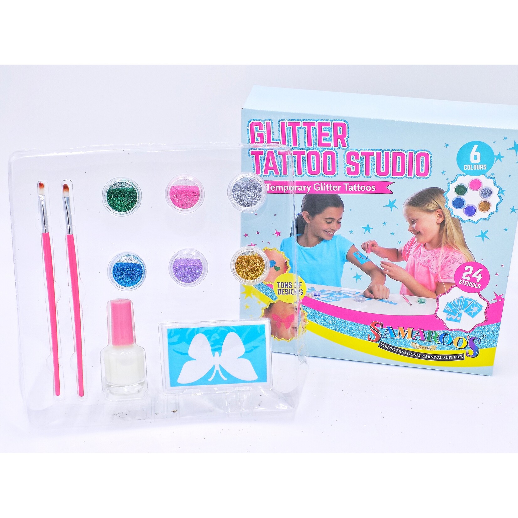Temporary Glitter Tattoo Studio