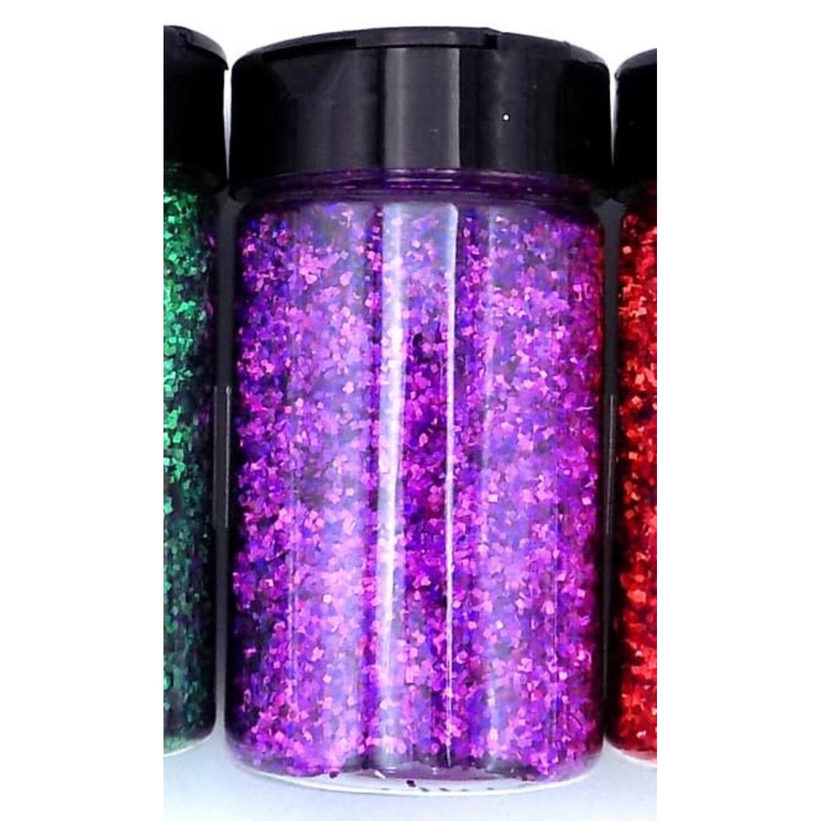 Lazer Glitter Bottles (2mm x 2mm) 80 gram