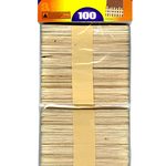 Bazic Bazic Natural Craft Stick (100/Pk)