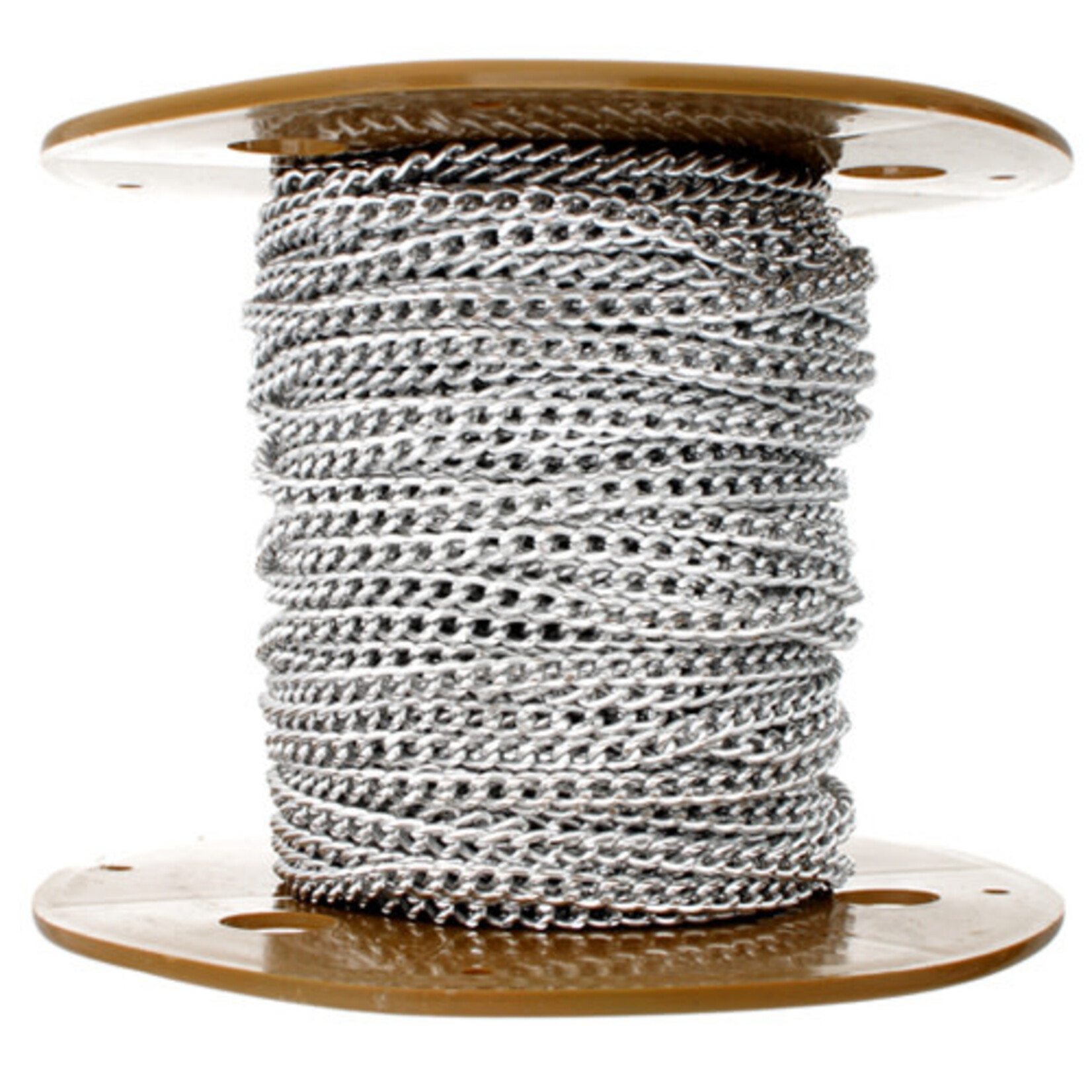 Chain Link Aluminum Silver 3mm (25 meter)