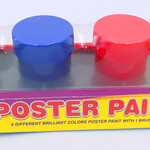 Poster Paints 6ct with Brush
