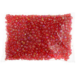 Crowbeads 9mm (1000pcs)  Rasberry Opaque AB