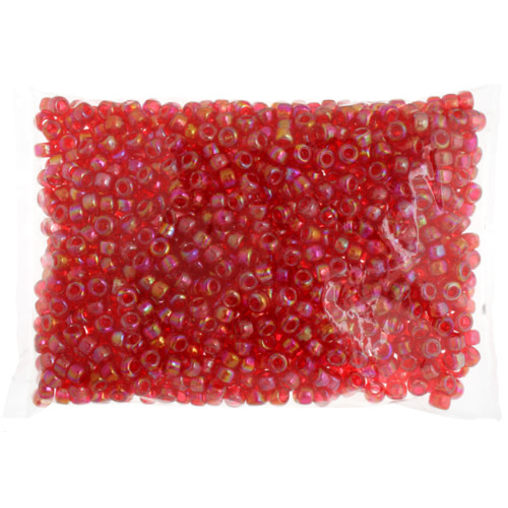 Crowbeads 9mm (1000pcs)  Rasberry Opaque AB