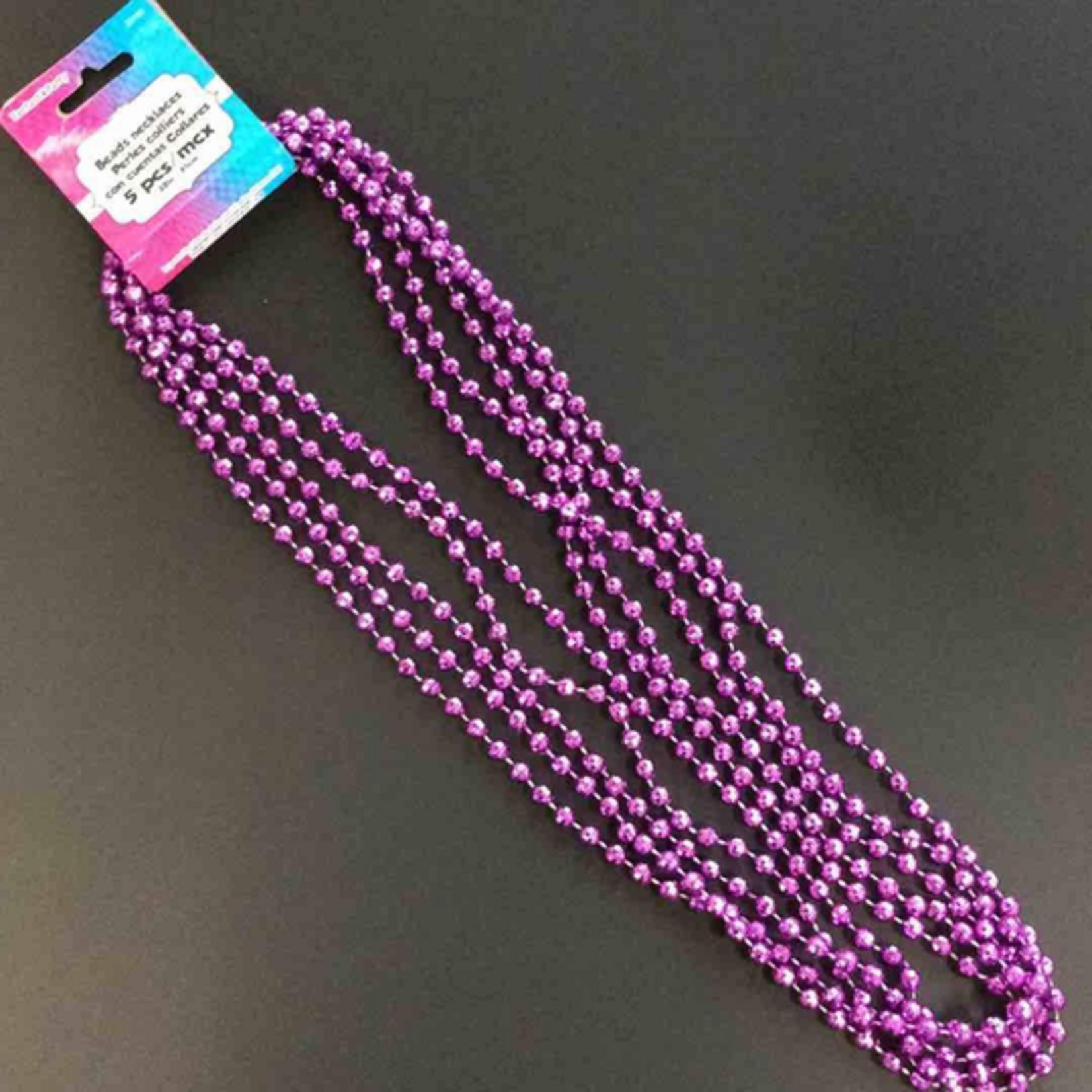 Bead Necklace Party Shakes 5ct