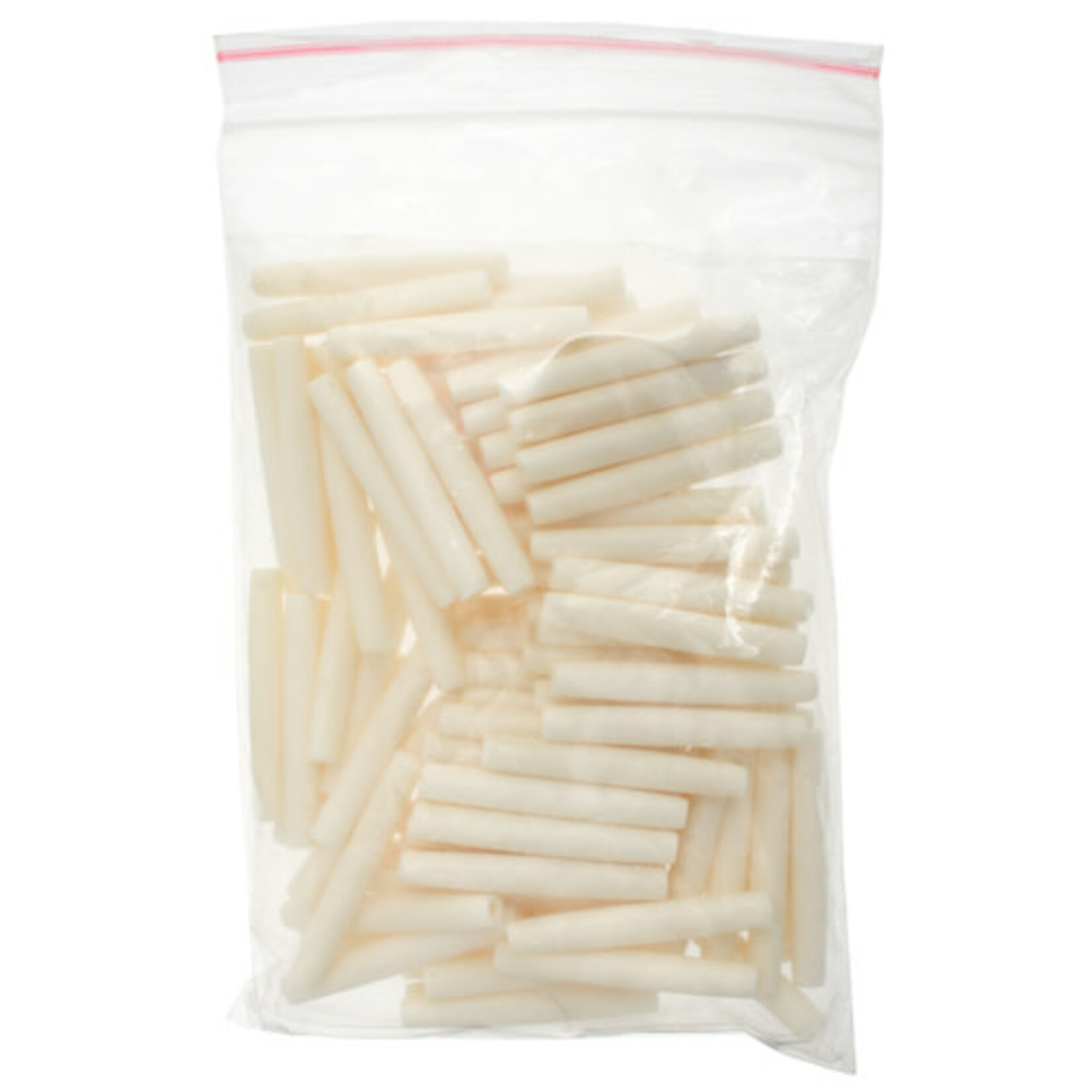 Hairbone Pipe  Worked On Bone  Ivory 1.5 Inches(100 Pieces) Oval