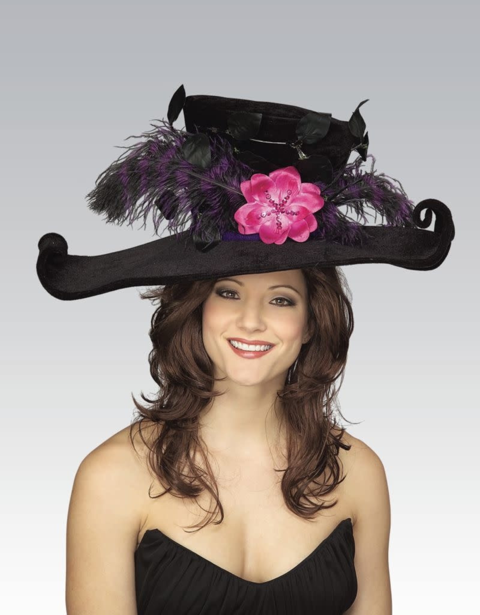Victorian Hat Black - Samaroo's Limited