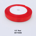 Satin Ribbon 1/2 Inch Roll 25yds