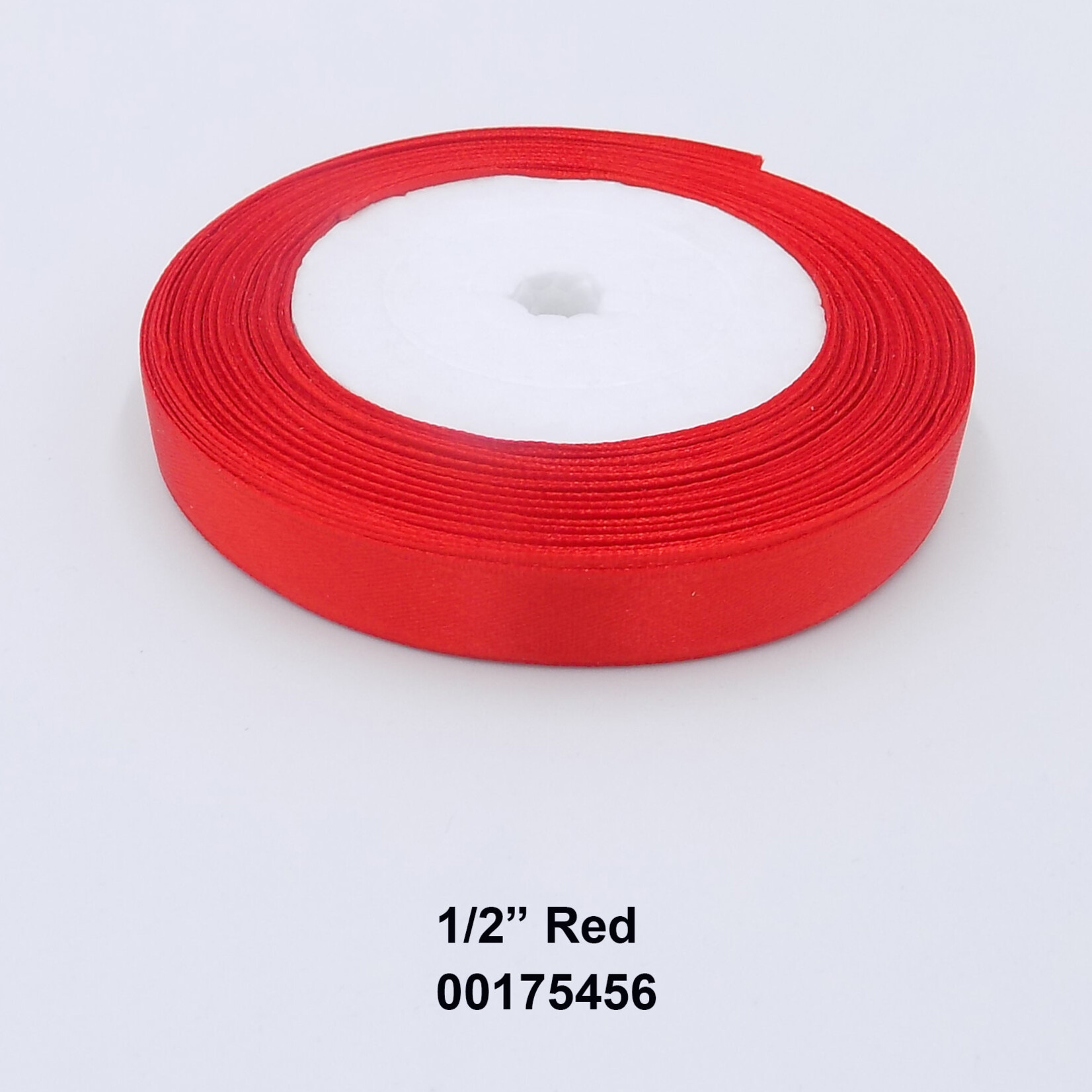 RED Satin Ribbon 1 inch (Aprox. 10 Meters) Set of 2 Rolls