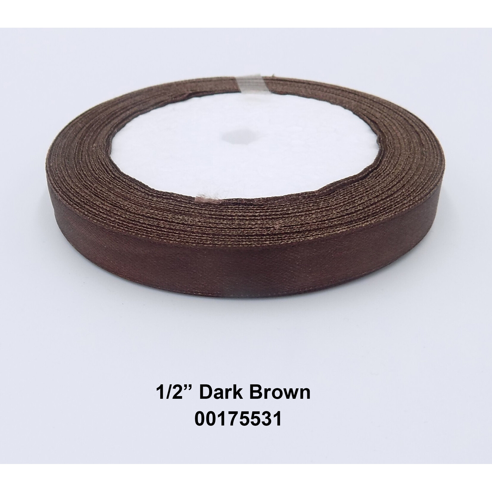 Satin Ribbon 1/2 Inch Roll 25yds