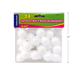 Styrofoam Ball  0.90 Inch (24 Pieces)