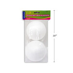 Styrofoam Ball  3.77 Inch (2 Pieces)