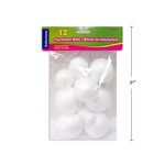 Styrofoam Ball  Assorted (12 Pieces)