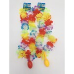 Luau Flower Leis W/ Asst Maraca