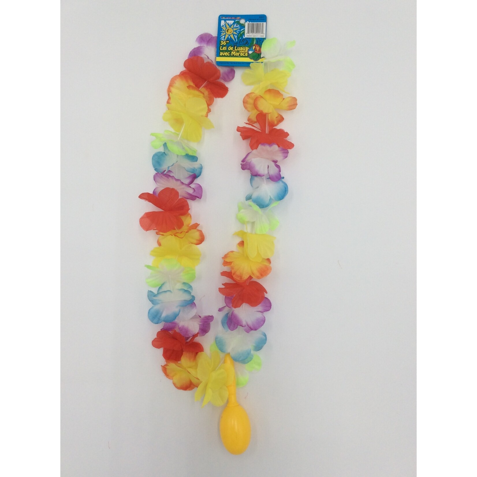 Luau Flower Leis W/ Asst Maraca