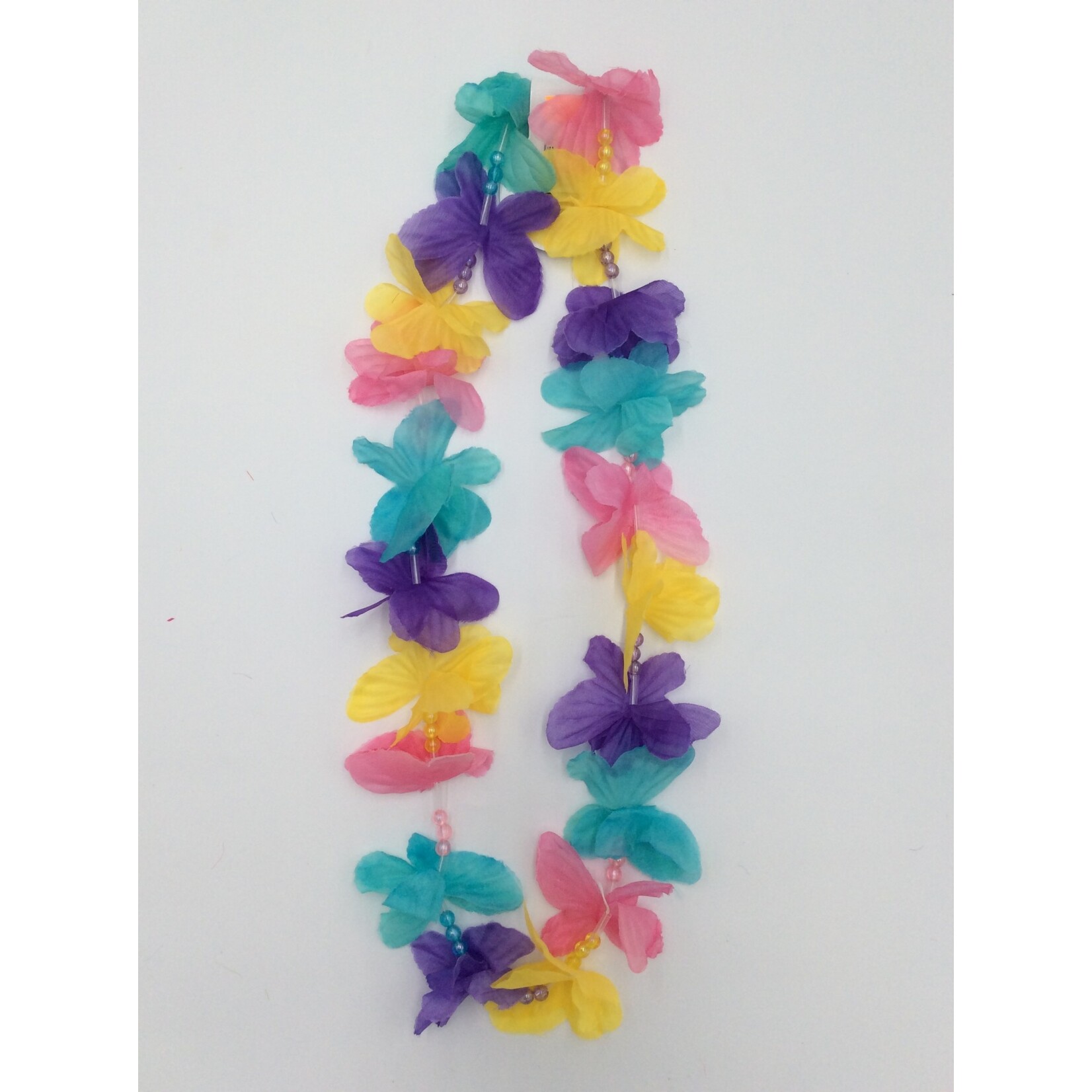 Luau Flower Leis W/Beads