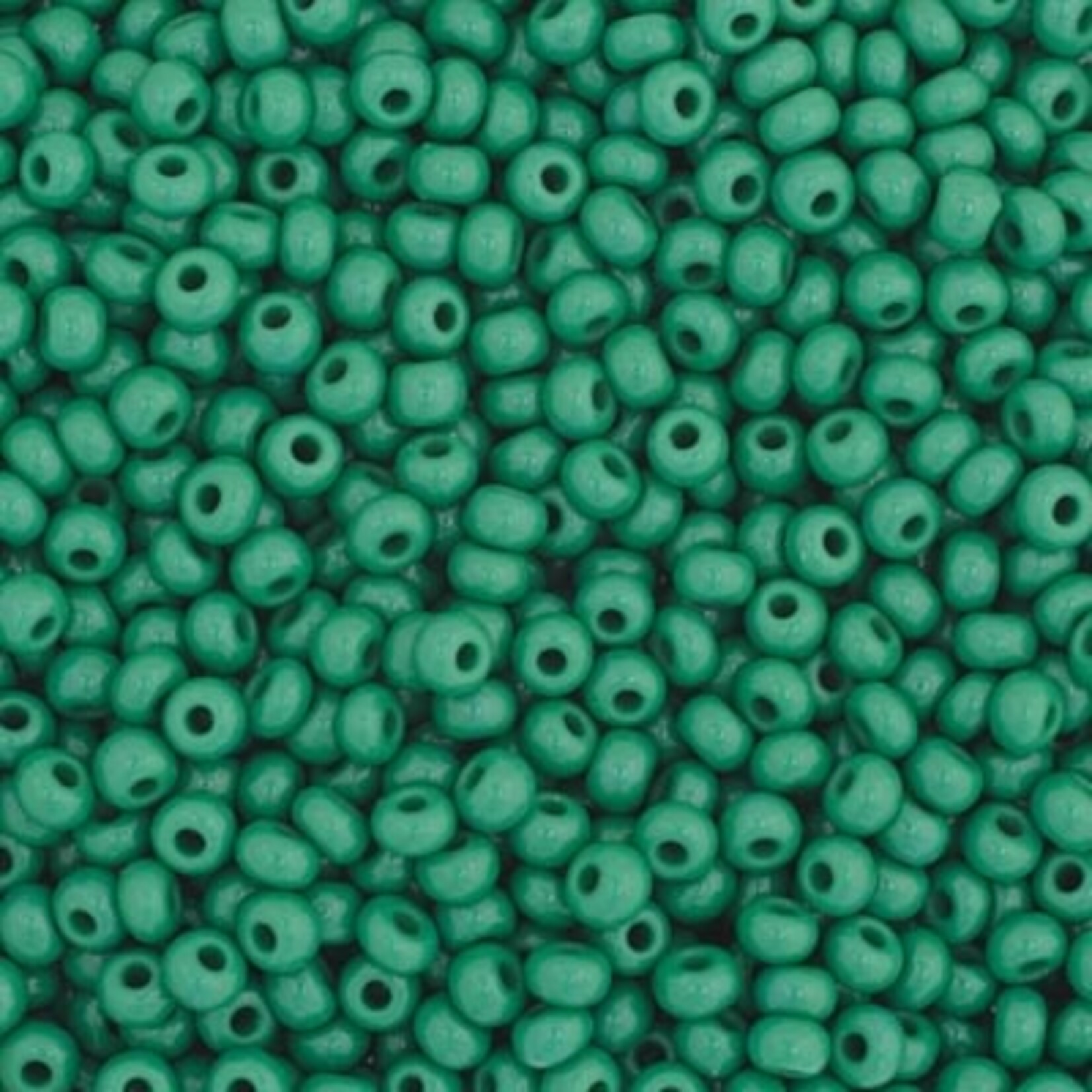 Seedbead (500 grams) Dark Green 8/0 Opaque