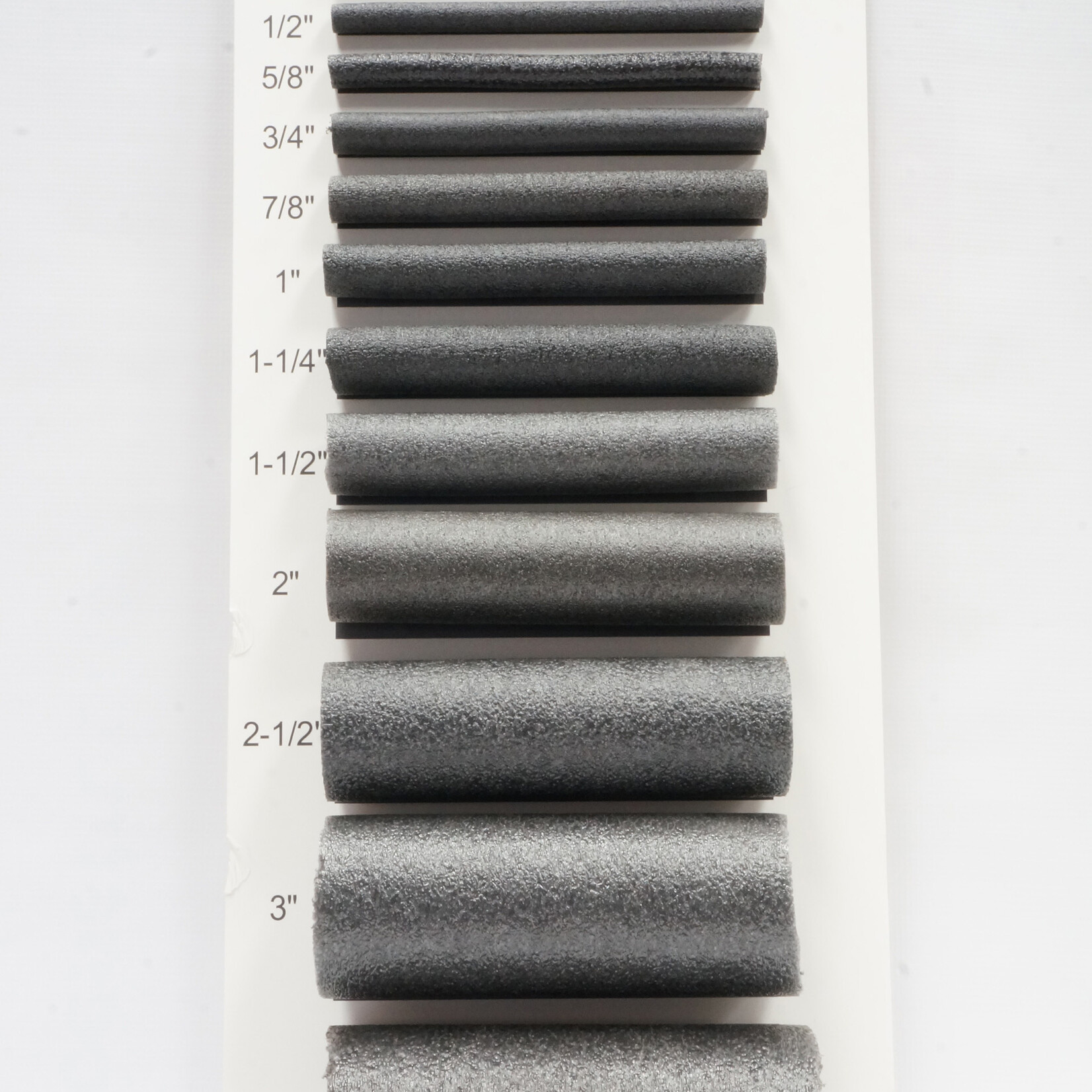 Foam Rod 2 1/2 Inches (2 yards) (Each)