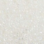 Seedbead (500 grams) Iris Crystal 8/0 Transparent