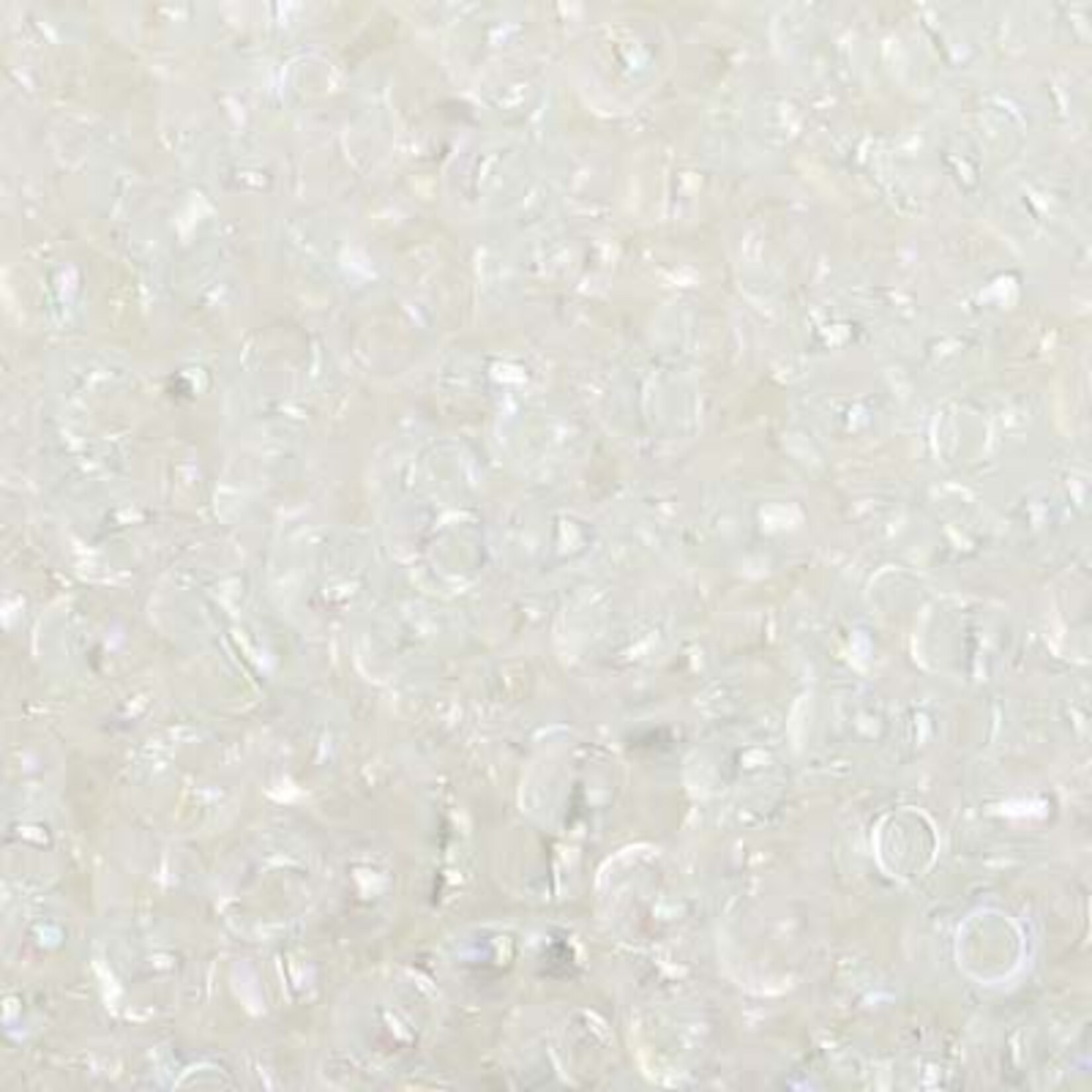 Seedbead (500 grams) Iris Crystal 8/0 Transparent