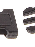 Craft Paracord Buckle Black 12mm (6 Pieces)