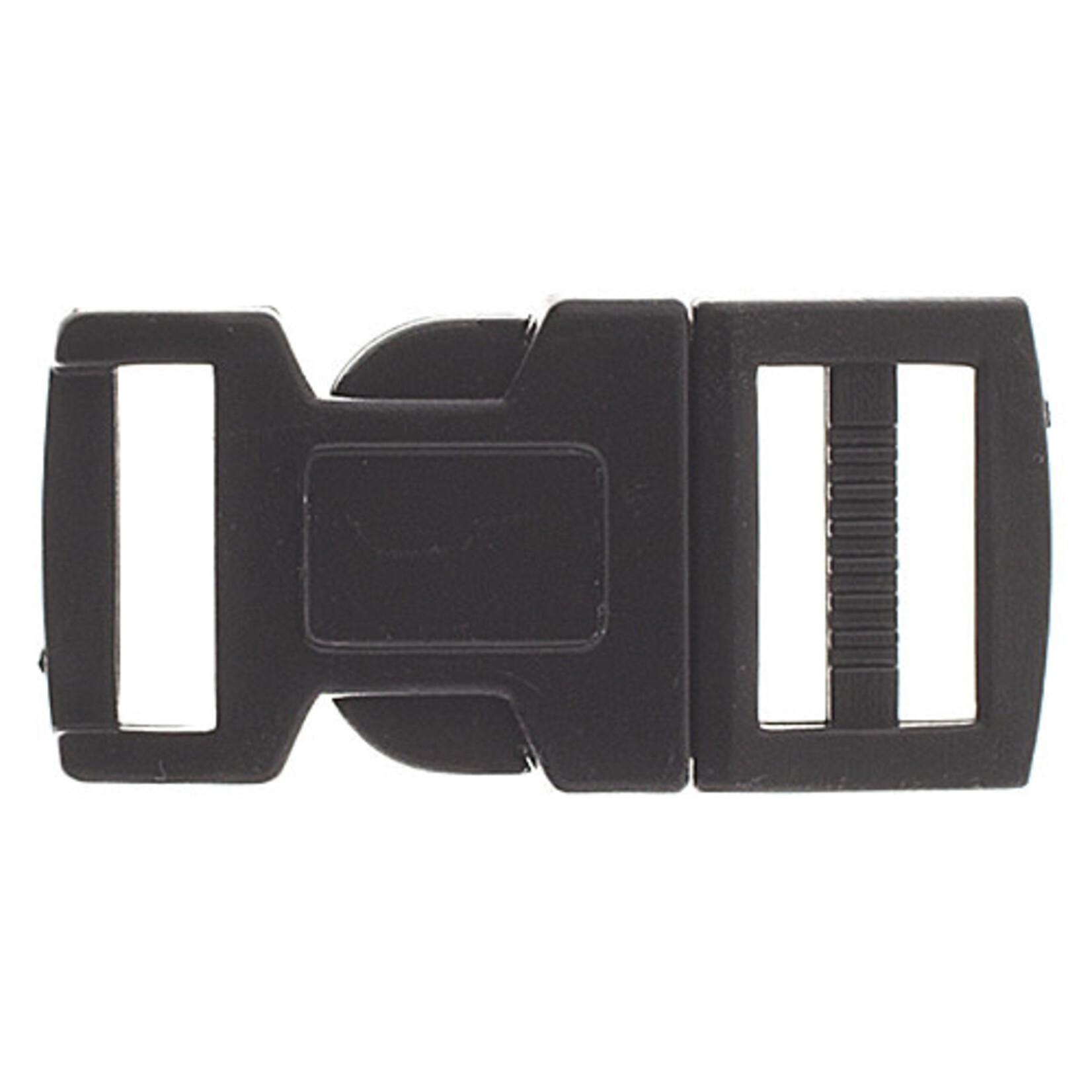 Craft Paracord Buckle Black 15mm (5 Pieces)
